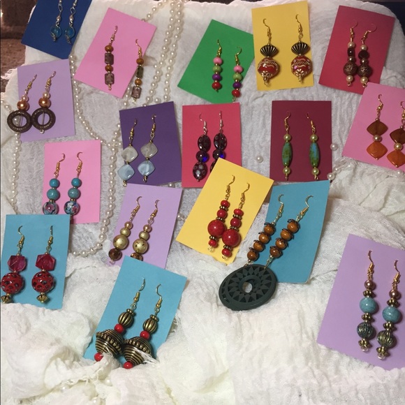 Earrings - Dangling - one of a kind!!! - Picture 4 of 7